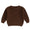 Chunky brown sweater