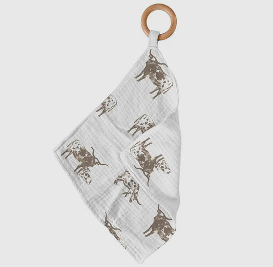 Texas long horn teether