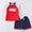 Patriotic flag Rashguard swim set