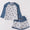 Blue anchor swimwear