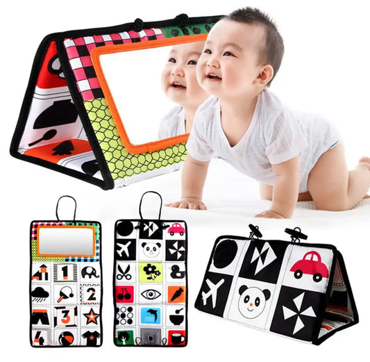 Tummy Time baby mirror toy