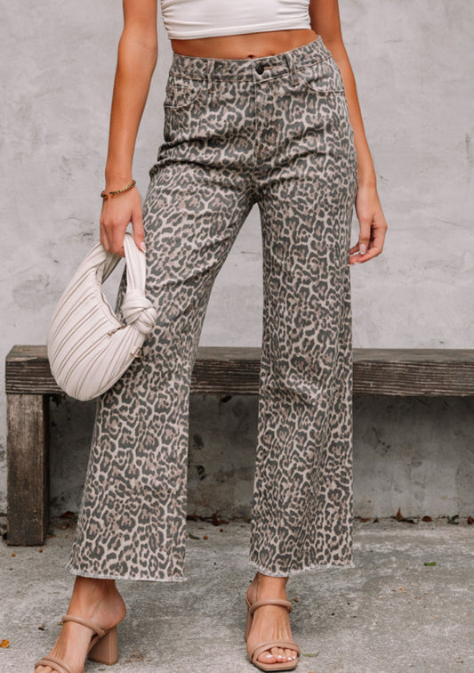 Leopard pants