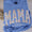 Blue mama applique bow sweatshirt
