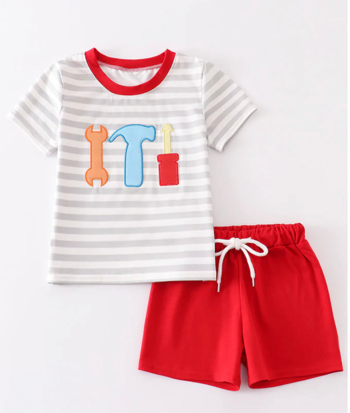 Tool appliqué boy set