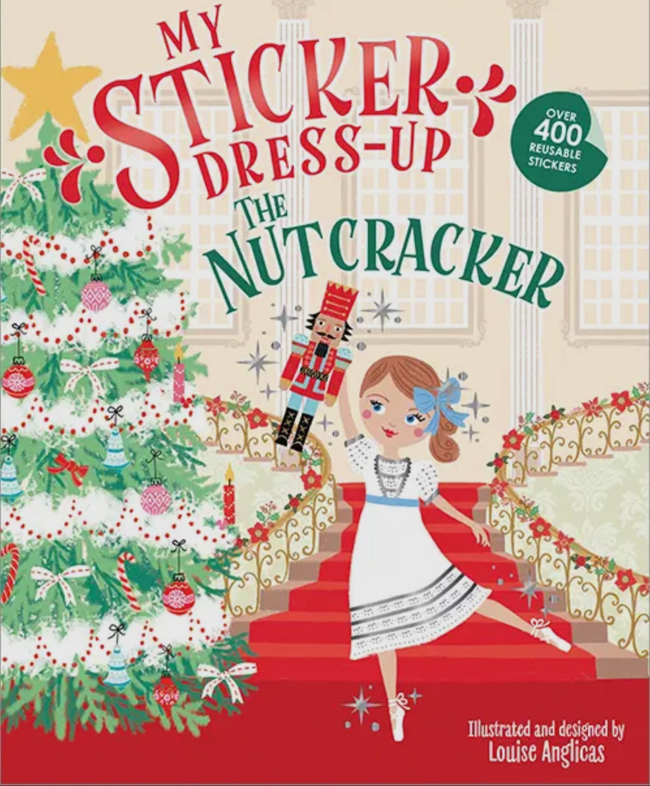 My sticker dress up nutcracker book