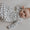 (Copy) Knot gown with hat/bow- polka dot (matches labor gown)