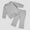 Flare leg set- grey 4T