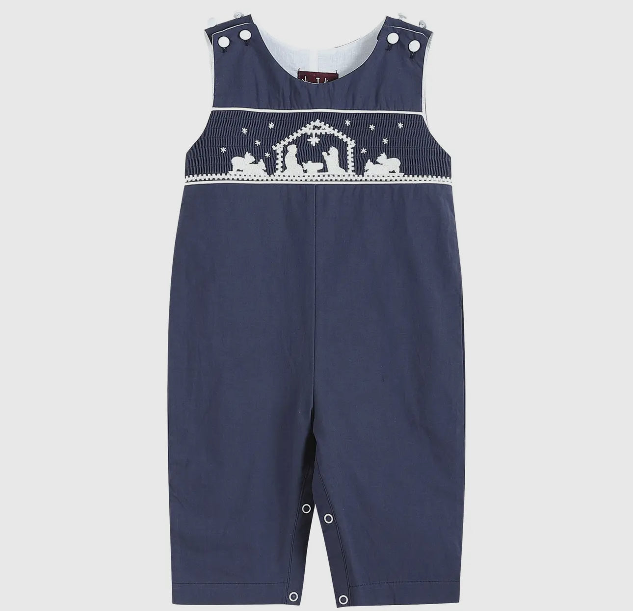 Nativity smocked long all