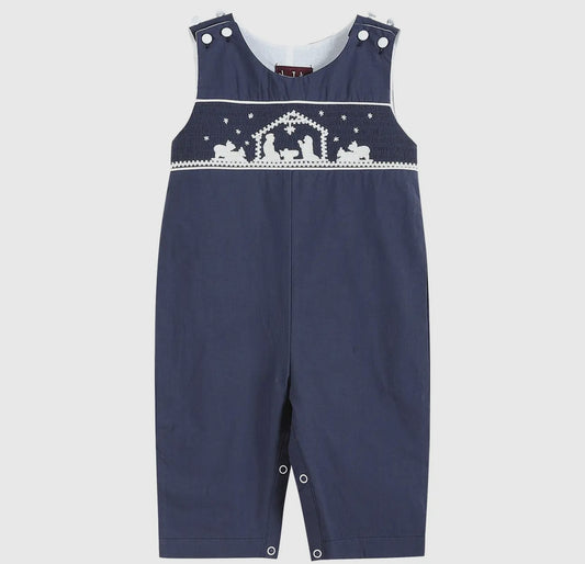 Nativity smocked long all