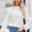 White ruffle blouse SIZE M
