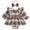 White plaid bubble with bow