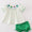 Green lucky clover bloomer set