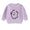 Purple ghost sweater
