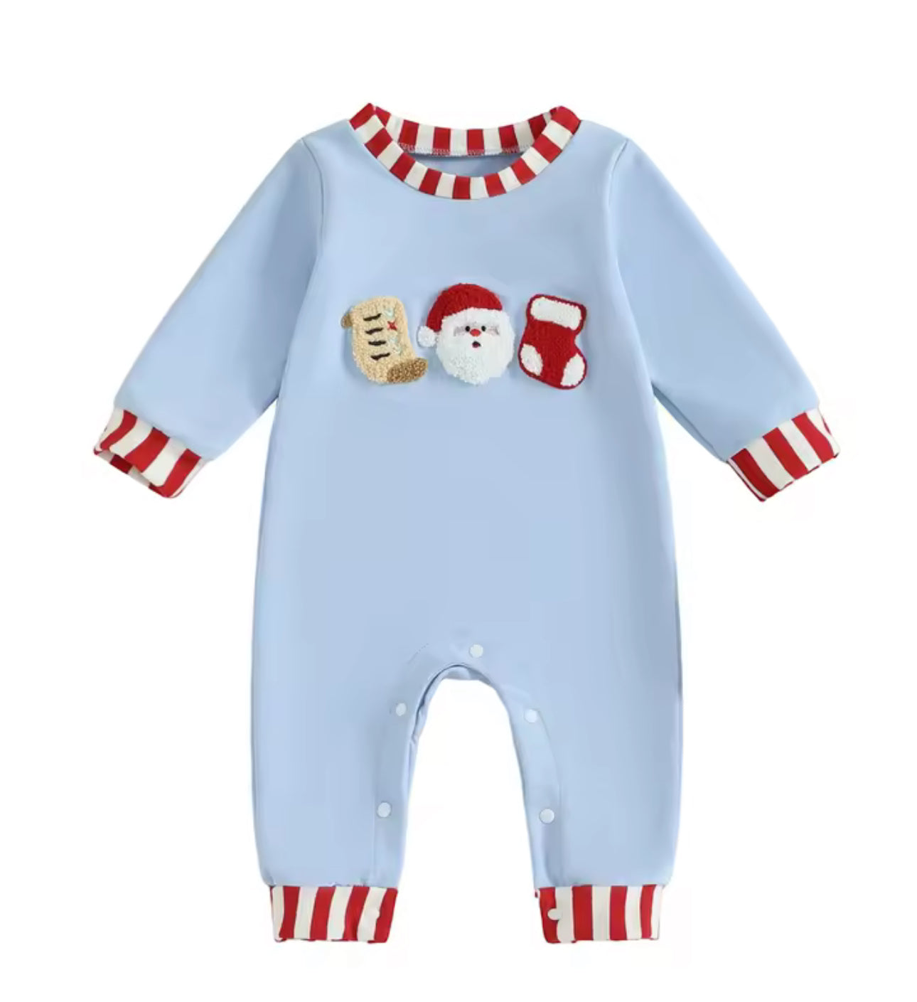 Santa letter romper