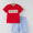 Smocked flag boys set