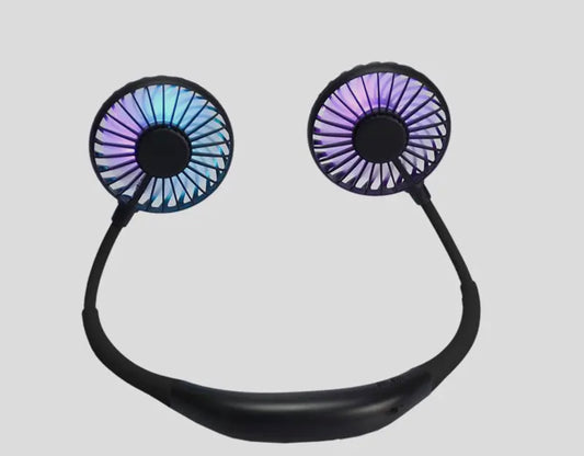 Neck Fan with LED light