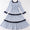 Blue floral women’s dress- MAMA + MINI SET