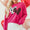 Sequin appliqué heart sweatshirt