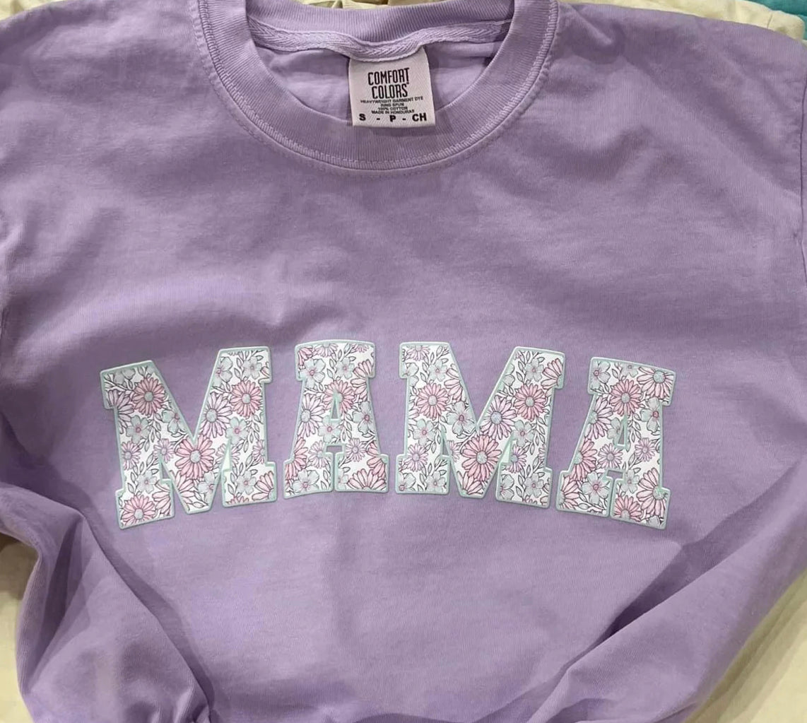 Pastel floral mama