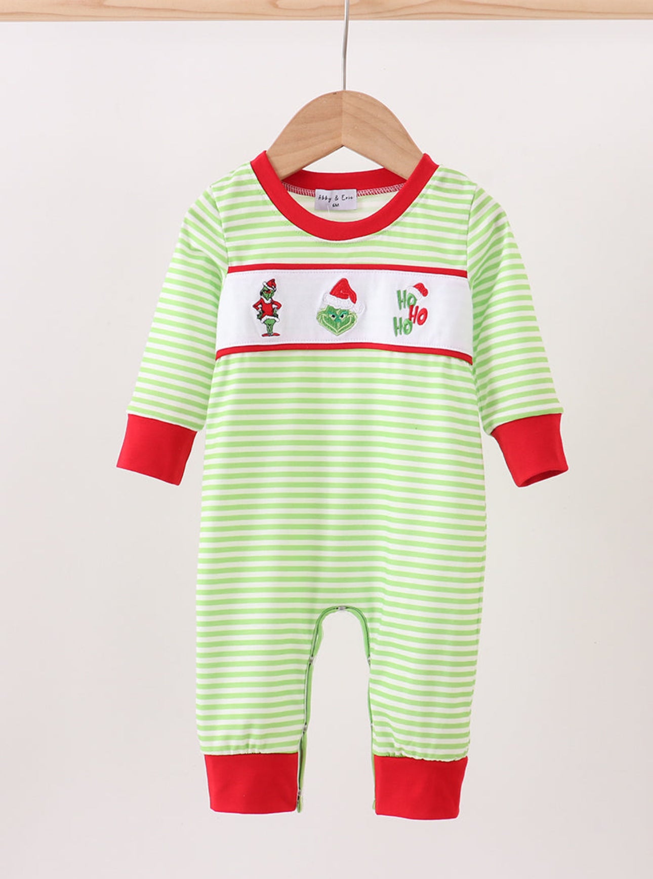 Green man romper