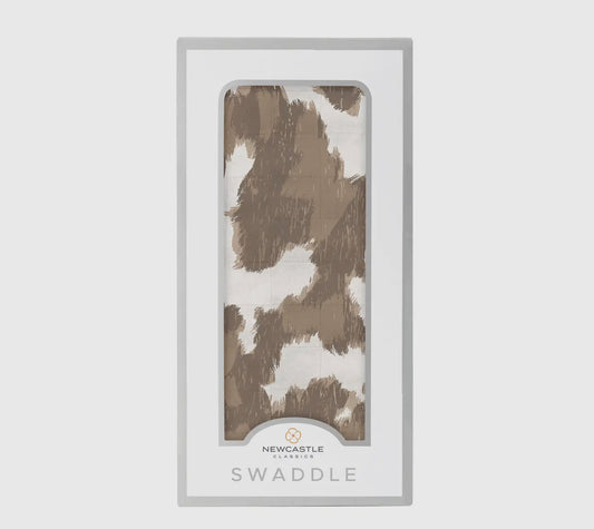 Cowhide bamboo swaddle