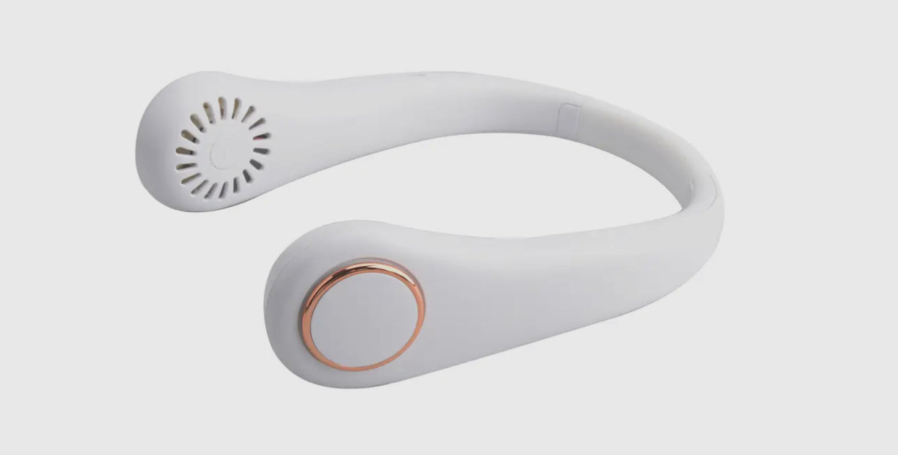 Bladeless cool breeze neck fan