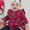 Rufflebutts girls plaid romper
