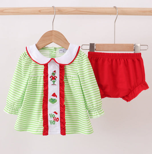Green man bloomer set