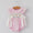 Smocked cross ruffle bubble
