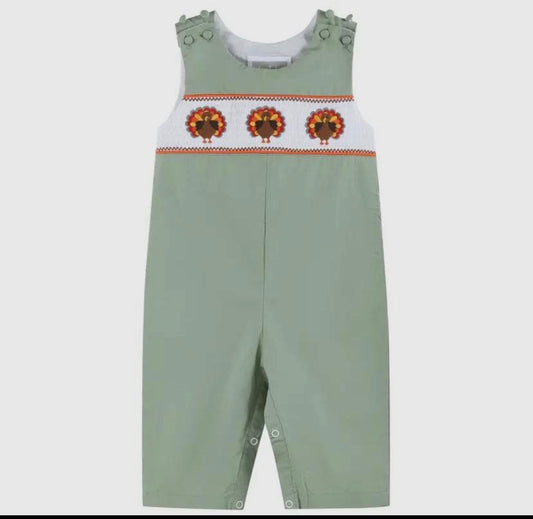 Sage turkey smocked Jon Jon