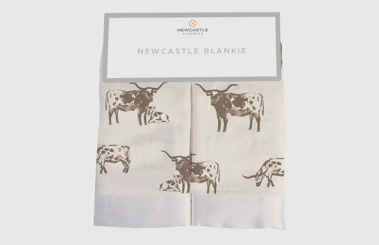 Texas longhorn blankie