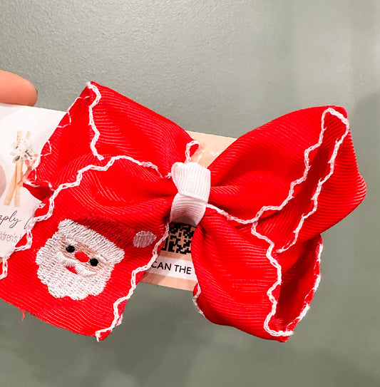Santa moonstitch hair clip