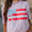 American flag top