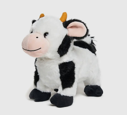 Barnyard buddies- cow singing & walking plush toy