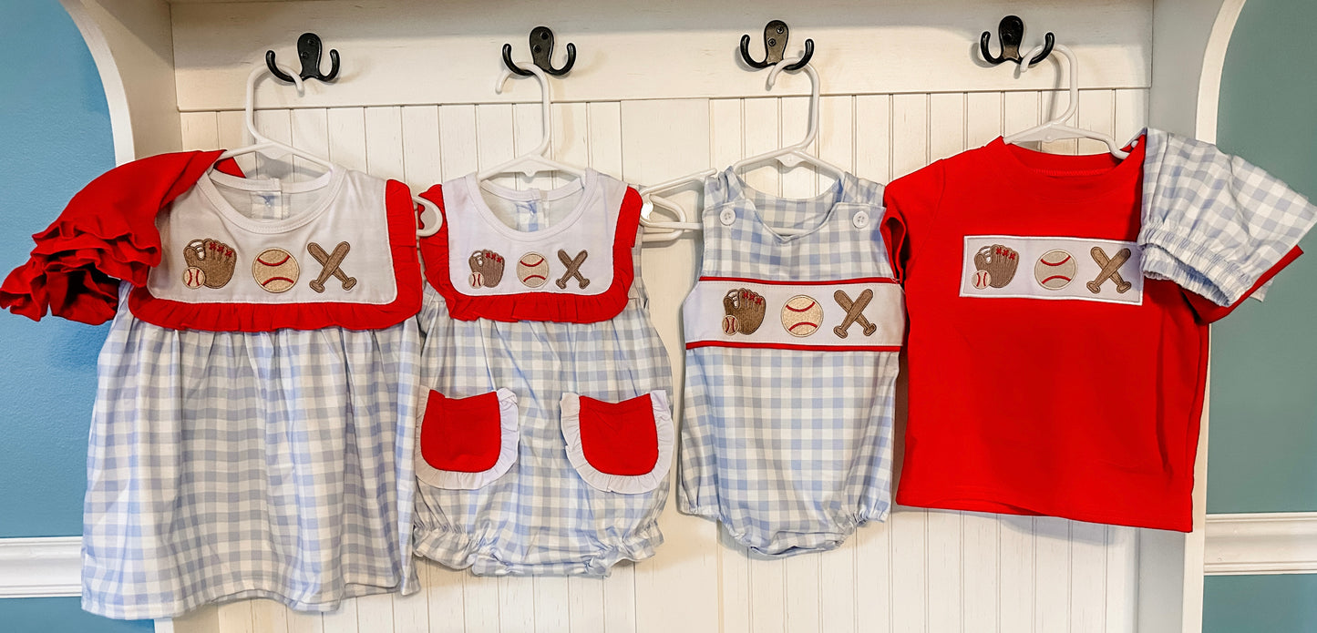 Girls baseball set