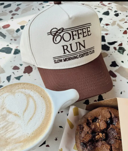 Coffee run hat