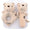 Soft baby rattles
