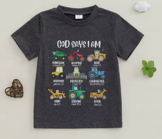 God says I am tee