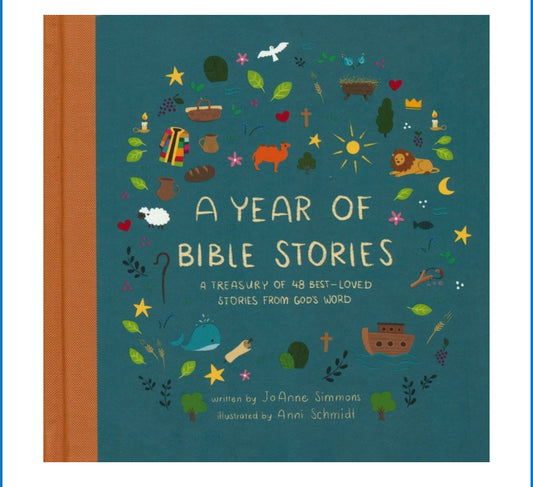 A year of Bible stories- hardback book