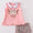 Highland cow girls bloomer set