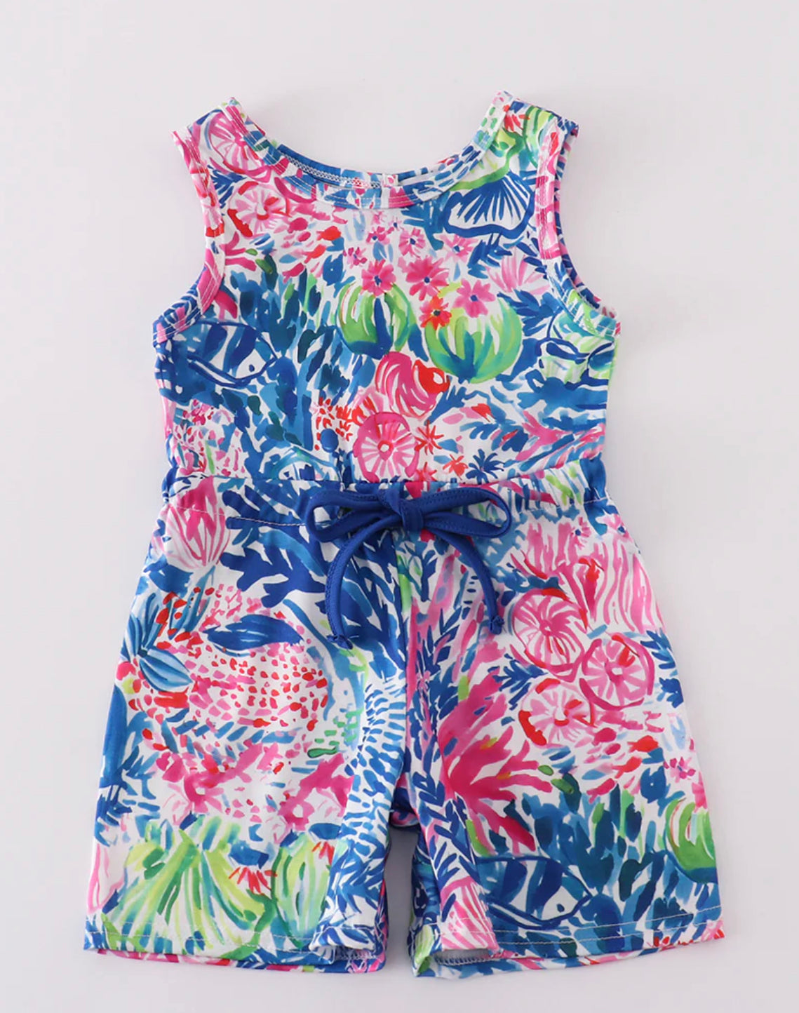 Blue under the sea jumpsuit