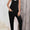 Black side pocket jumpsuit