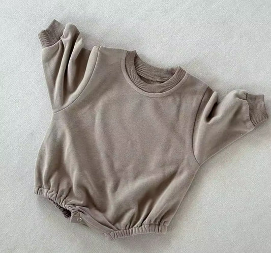 Sweatshirt bubbles- brown
