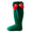 Green Christmas Knee Socks