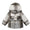 Grey plaid boys jacket