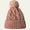 Textured beanie hat