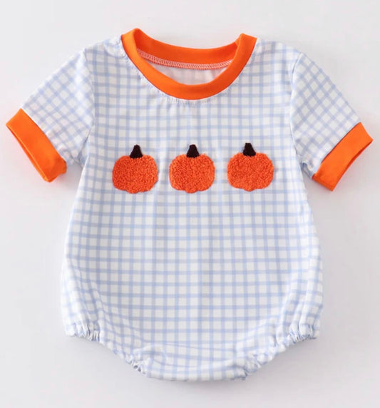 French knot pumpkin bubble