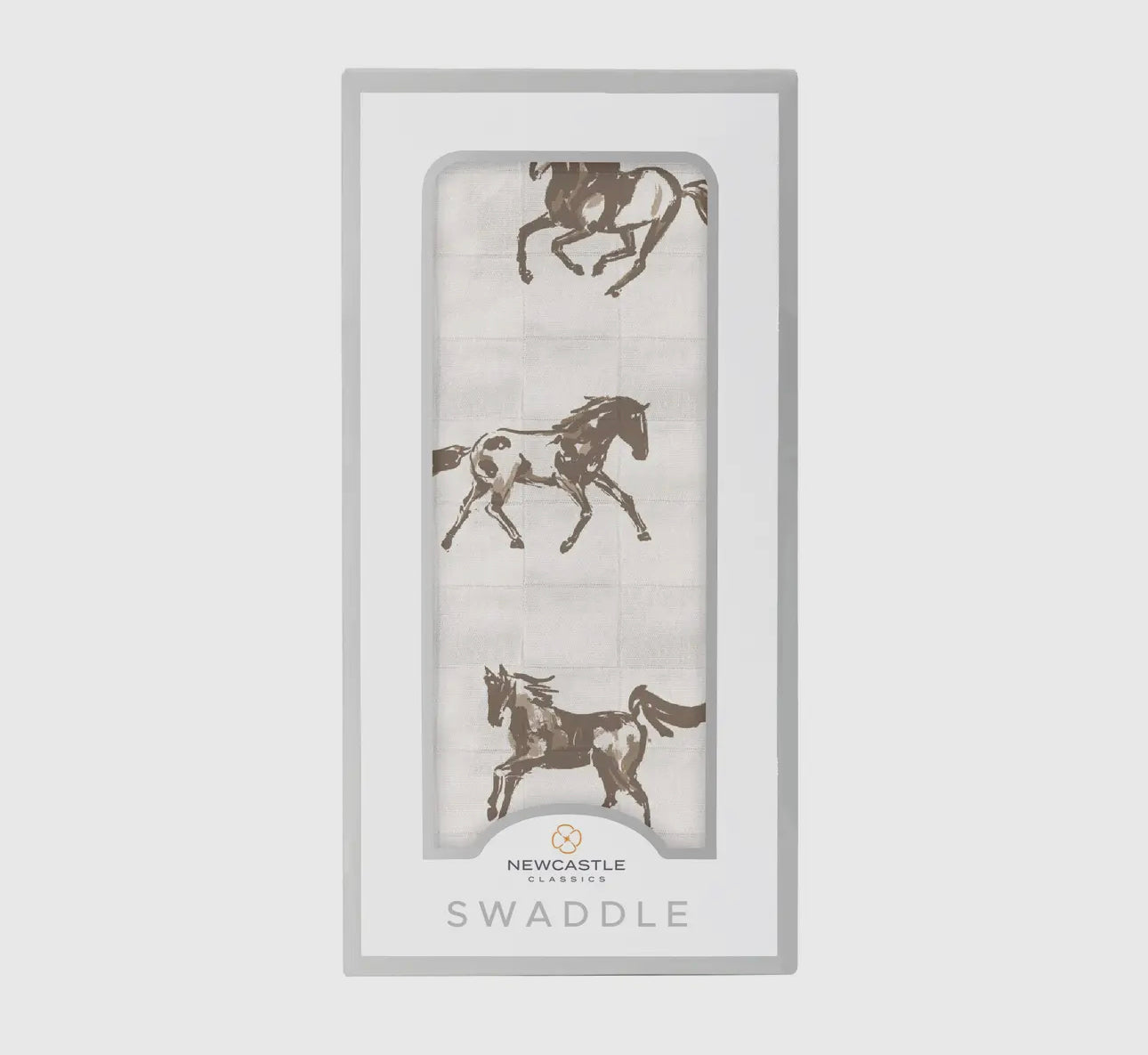 Galloping Horse bamboo swaddle