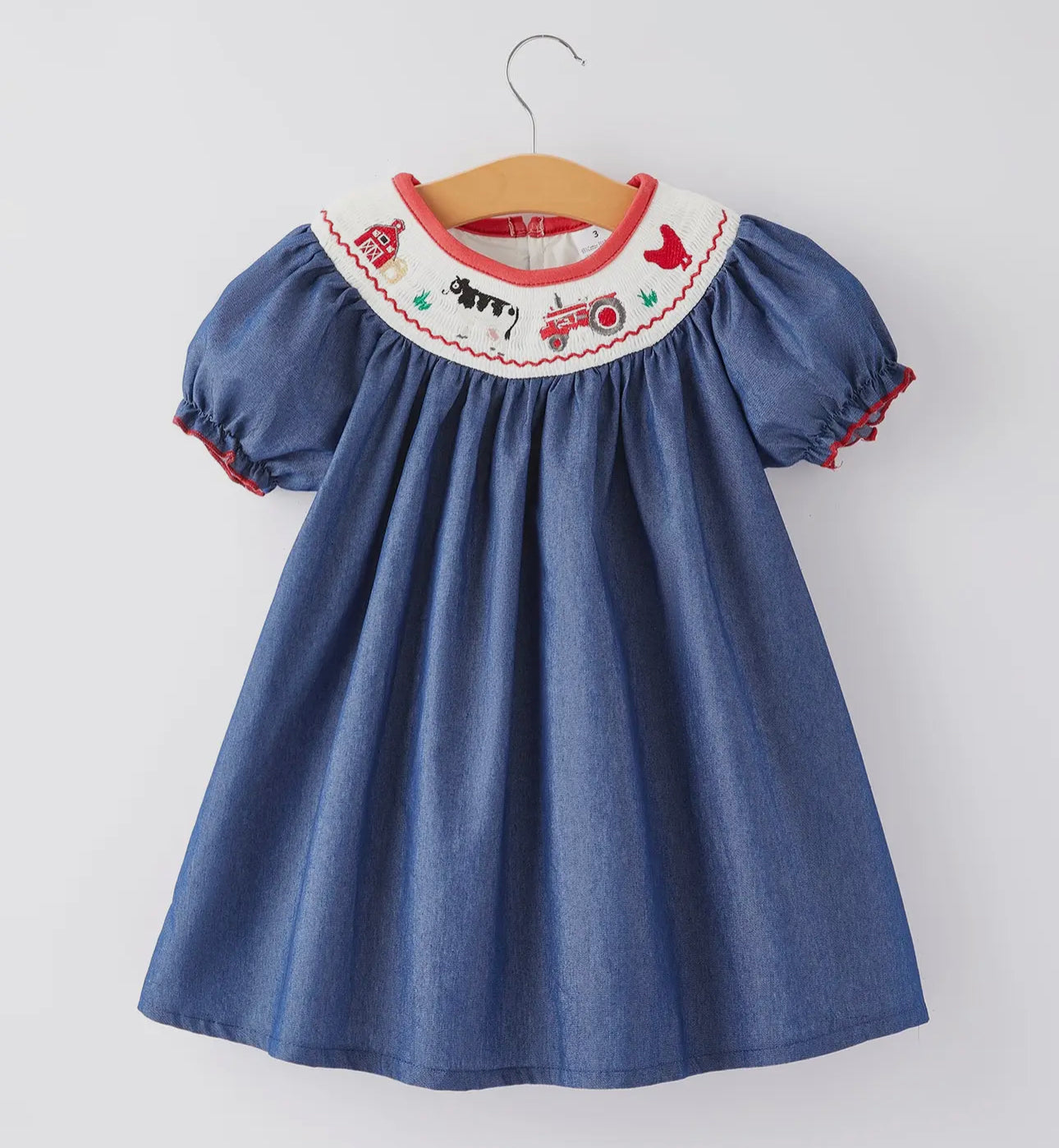 Farm smocked dress