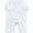 Ruffle footies - white - ADD EMBROIDERY